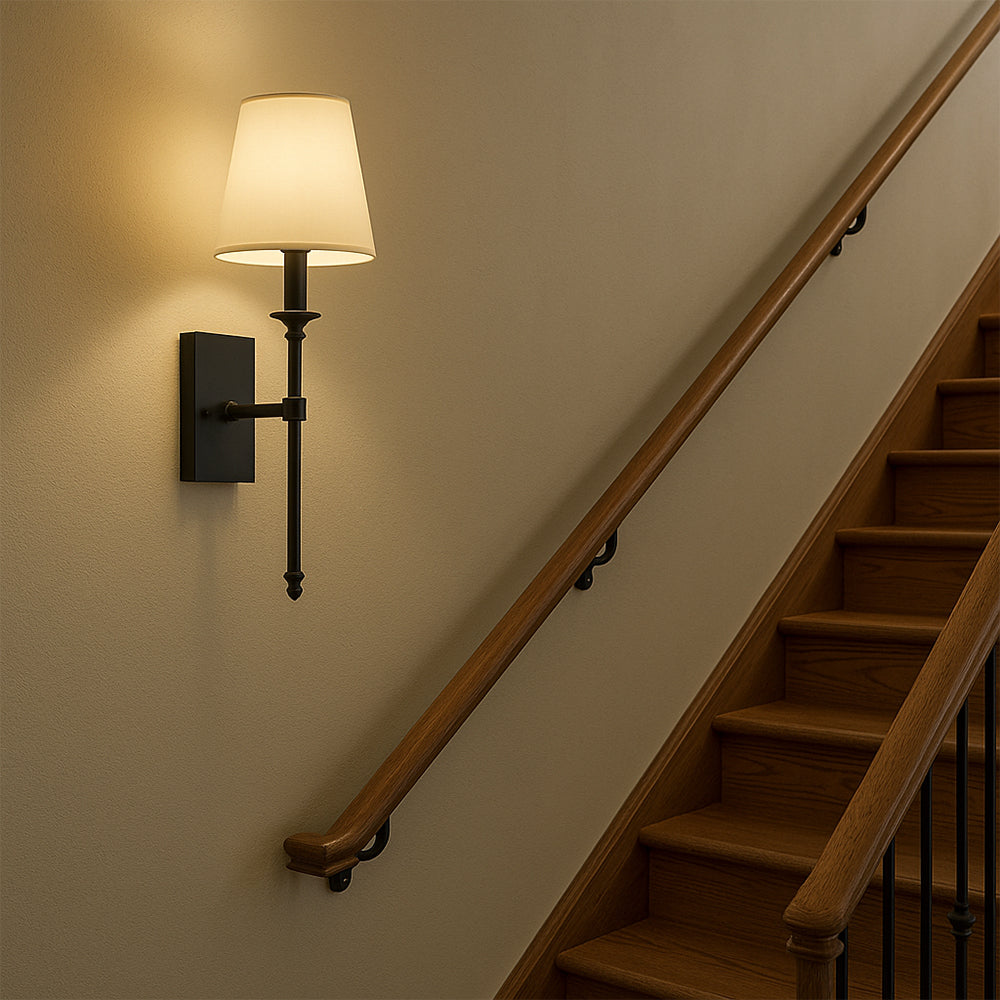 Kabelová Nástěnná Lampa – Sada 2 Elegantních Nástěnných Lamp s Teplým Světlem 3000K, Moderní Design, Odolná Konstrukce 1