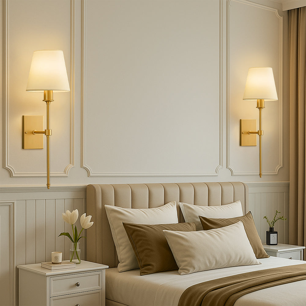 Kabelová Nástěnná Lampa – Sada 2 Elegantních Nástěnných Lamp s Teplým Světlem 3000K, Moderní Design, Odolná Konstrukce 5