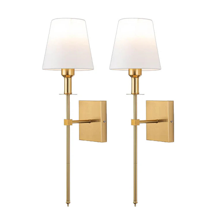 Kabelová Nástěnná Lampa – Sada 2 Elegantních Nástěnných Lamp s Teplým Světlem 3000K, Moderní Design, Odolná Konstrukce 7