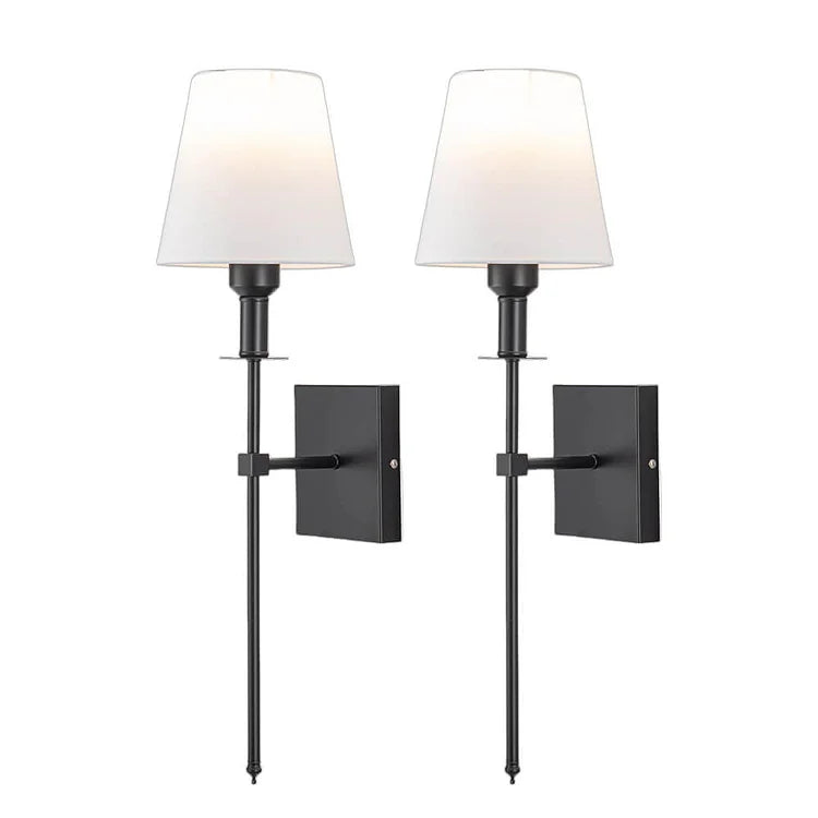 Kabelová Nástěnná Lampa – Sada 2 Elegantních Nástěnných Lamp s Teplým Světlem 3000K, Moderní Design, Odolná Konstrukce 8
