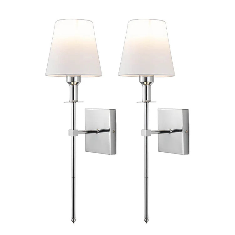 Kabelová Nástěnná Lampa – Sada 2 Elegantních Nástěnných Lamp s Teplým Světlem 3000K, Moderní Design, Odolná Konstrukce 9