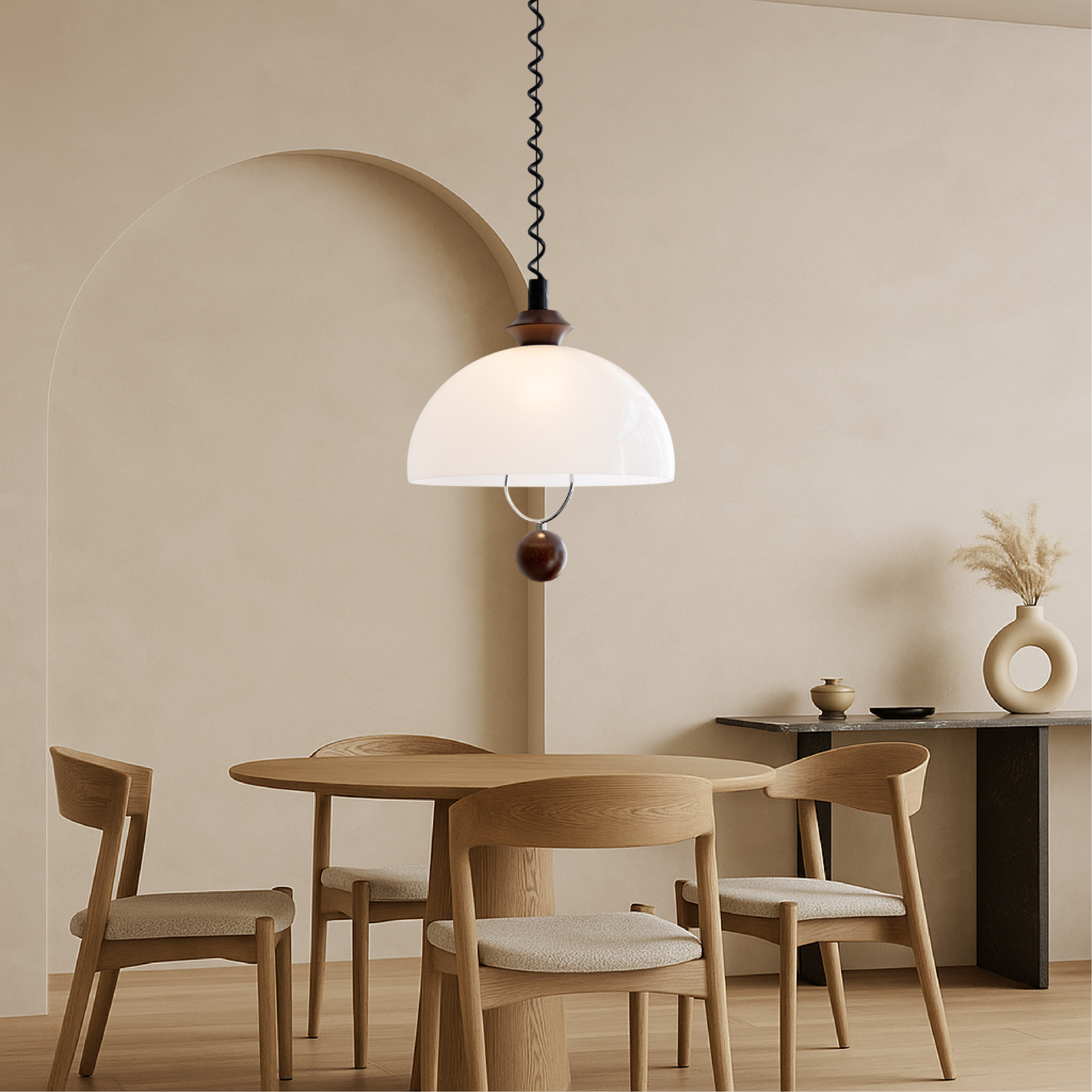 Starožitná Závěsná Lampa s Nastavitelnou Výškou – Rustikální Design pro Obývací Pokoj a Jídelnu, Železo, LED E27 0
