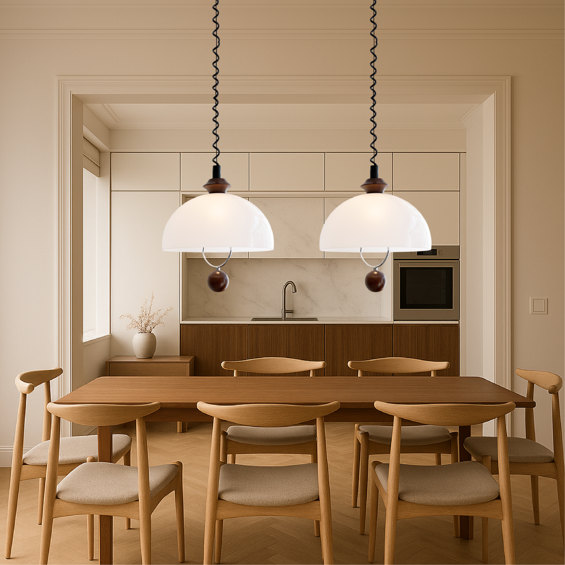 Starožitná Závěsná Lampa s Nastavitelnou Výškou – Rustikální Design pro Obývací Pokoj a Jídelnu, Železo, LED E27 2