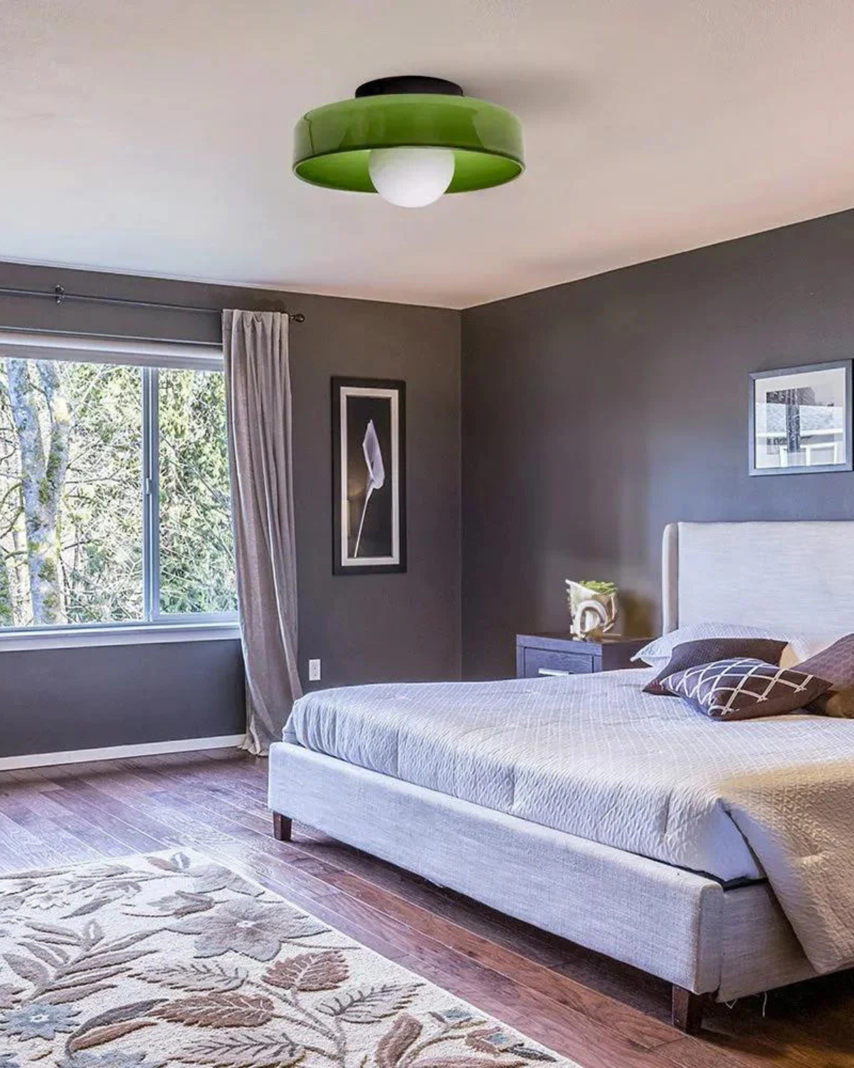 Umělecká Dekorativní Lampa ze Skla a Železa – Moderní Design pro Elegantní Interiéry, Vícebarevná 25 cm 3