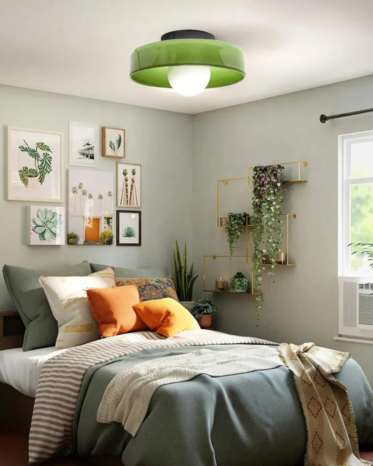 Umělecká Dekorativní Lampa ze Skla a Železa – Moderní Design pro Elegantní Interiéry, Vícebarevná 25 cm 4