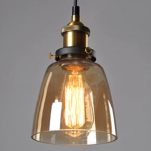 Vintage Závěsná Lampa Art Déco se Šedým Sklem a Stmívatelným Osvětlením – Elegantní Kovový Design pro Každou Místnost 0