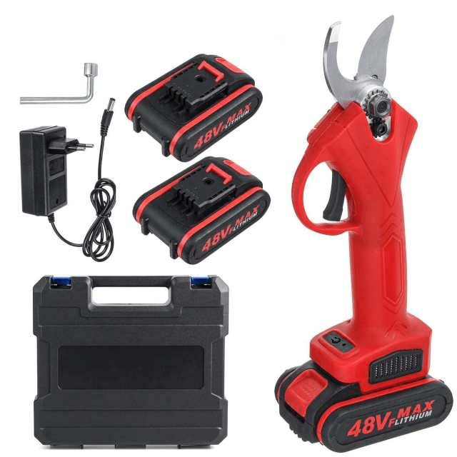 Akumulátorové zahradní nůžky pro profesionální prořezávání – ergonomický design, tichý chod