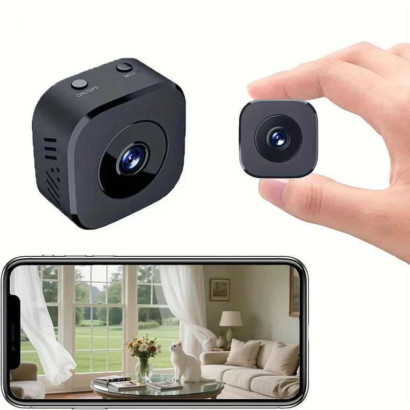 1080P Mini bezpečnostní kamera s WiFi a nočním viděním – Bezdrátový dohled s detekcí pohybu 8