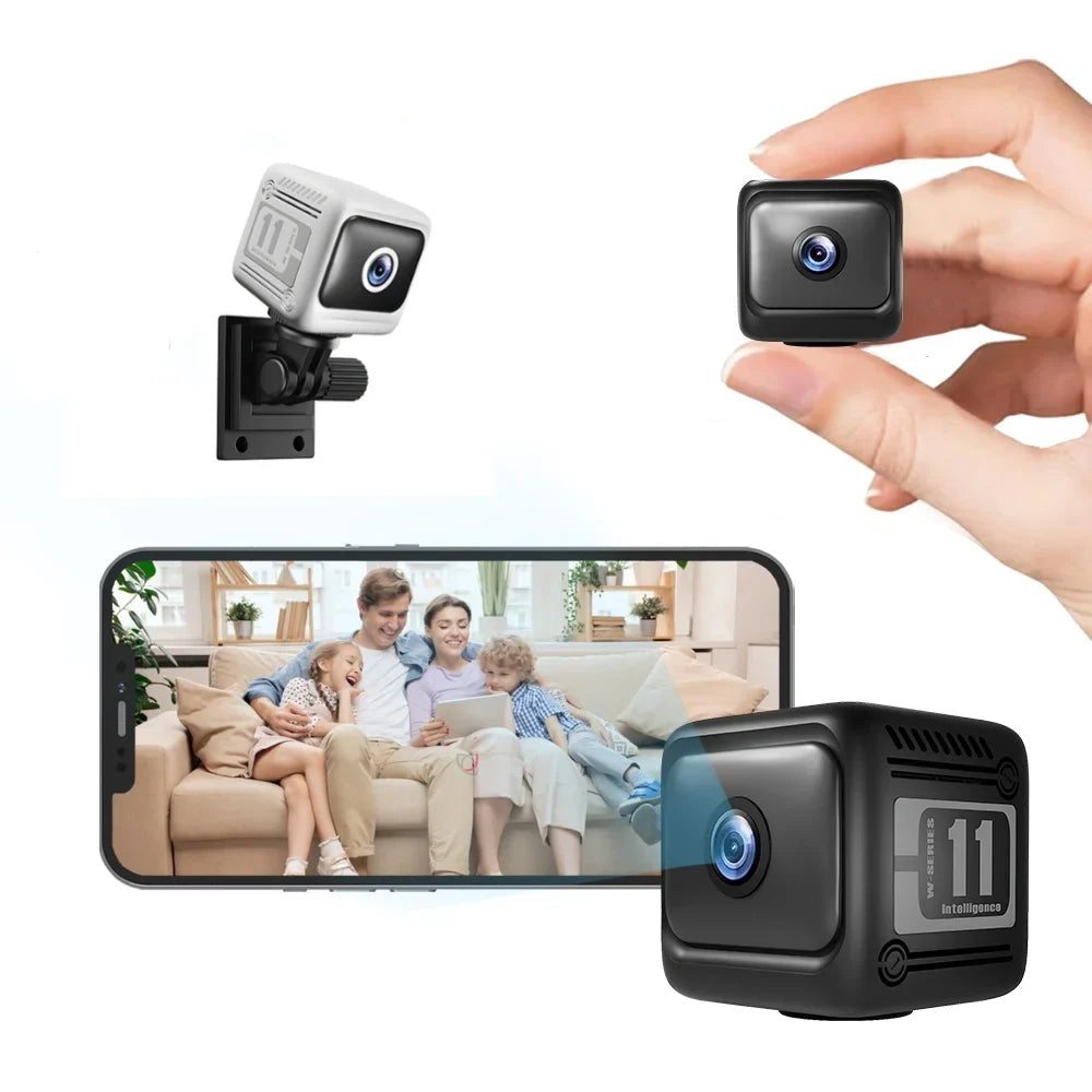 1080P WiFi mini kamera s nočním viděním a detekcí pohybu – bezdrátový domácí dohled 1