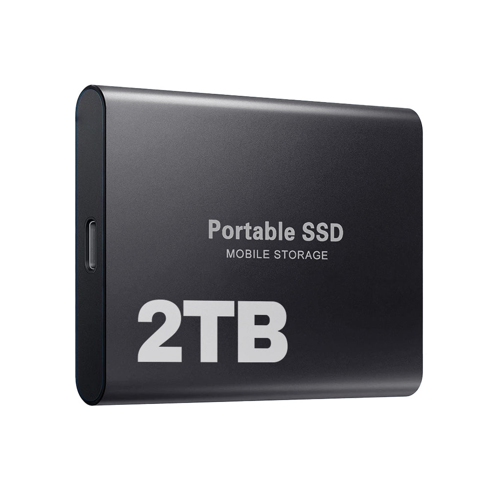 1TB přenosný externí SSD disk s vysokou přenosovou rychlostí až 1050 MB/s – kompaktní a lehký disk pro ukládání dat 1