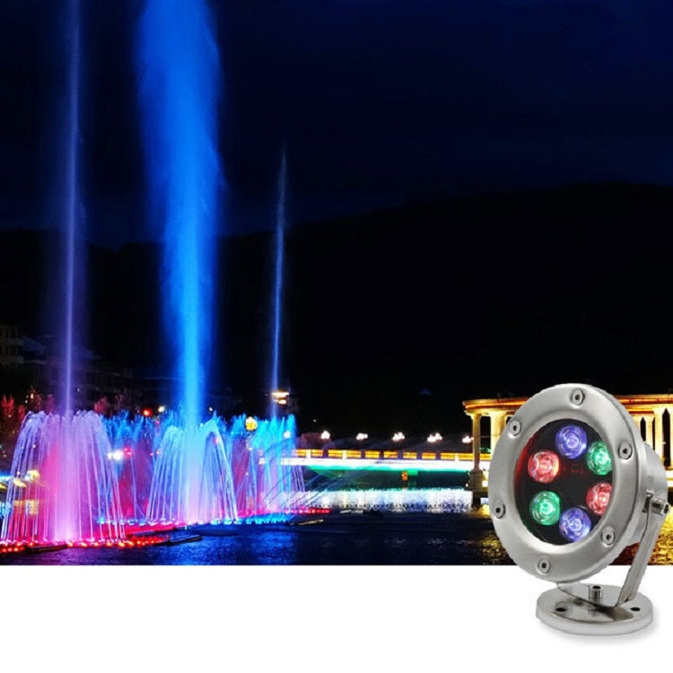 24W vodotěsné LED podvodní světlo z nerezové oceli pro bazény a fontány – IP68, energeticky úsporné a odolné 3