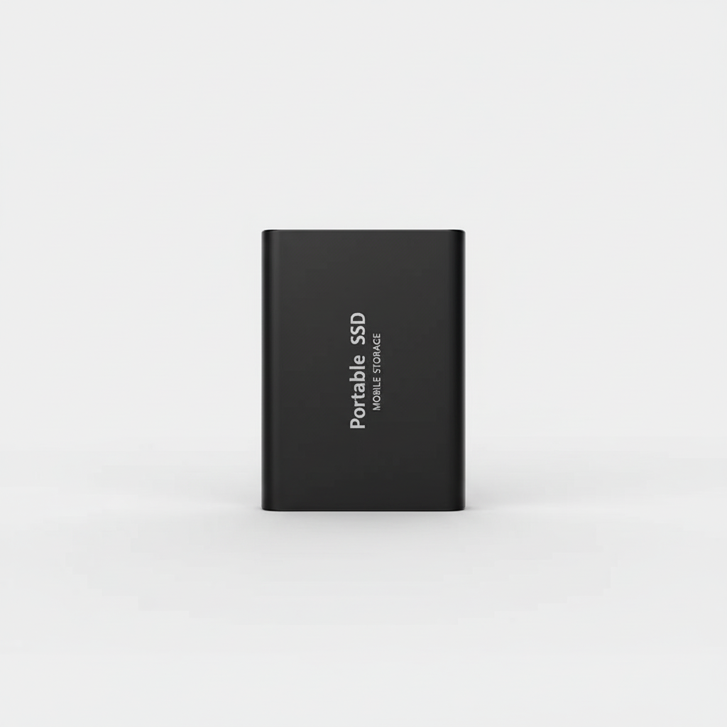 2TB externí SSD disk s USB 3.1 a USB-C – kompaktní přenosný SSD disk pro rychlý přenos dat 0
