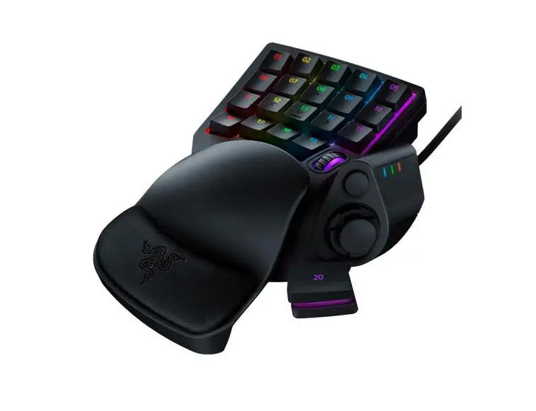 32klávesová programovatelná herní klávesnice s RGB podsvícením – kompaktní mechanicko-membránová spínačová klávesnice 0