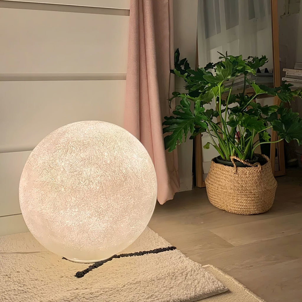 3D Měsíční lampa s dimmovatelnou LED, realistickou texturou, dostupná v různých velikostech 8