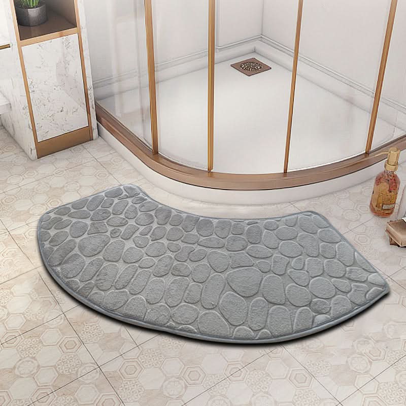 3D protiskluzová sametová podložka do koupele s rychleschnoucím povrchem z mikrovlákna 7