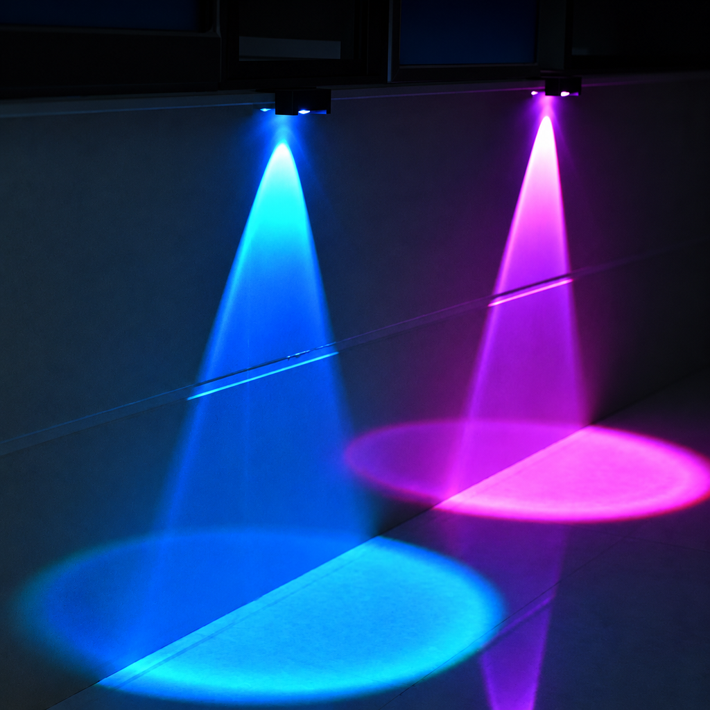 Solární Světlo s Automatickým Ovládáním a RGB Změnou Barev – IP65 Odolné pro Zahradu a Terasu