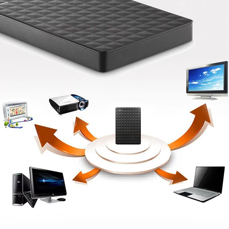 8TB externí pevný disk s USB 3.0 pro PC a Mac – kompaktní přenosné úložné řešení 3