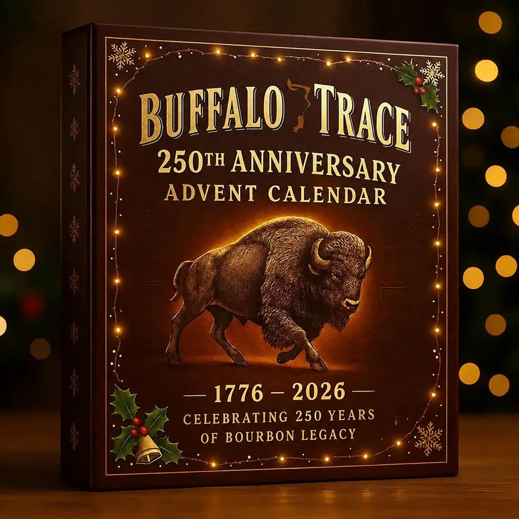 Adventní kalendář s mini ozdobami na lahve, 24denní odpočítávání s tématem whisky bourbonu, 5