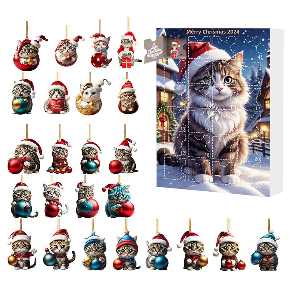 Adventní kalendář pro jezevčíky 2024 – 24 dní do Vánoc s veselými postavičkami pro milovníky psů 7