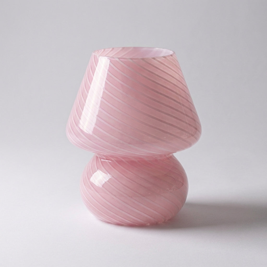 Akcentová Lampa s Ručně Vyrobeným Sklem Murano – Kompaktní Design pro Malé Prostory – Teplé Osvětlení 6