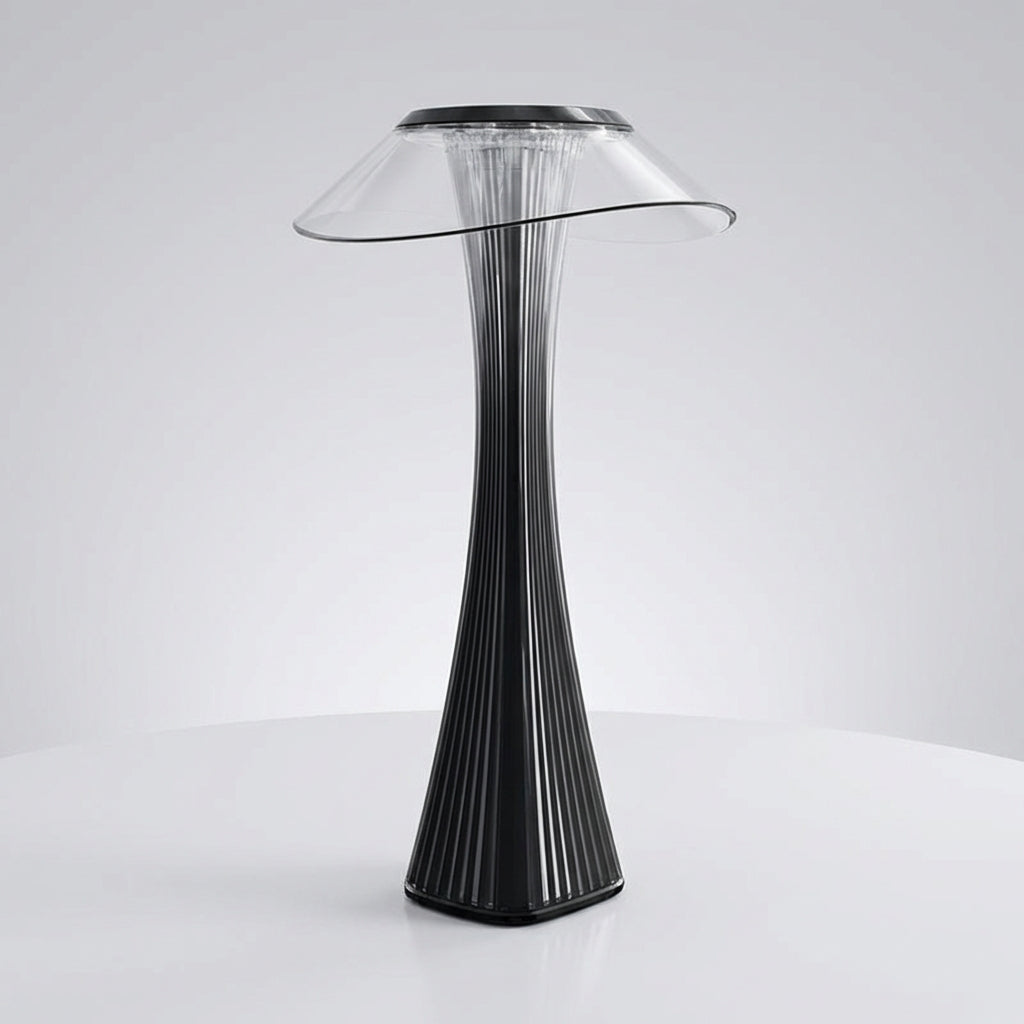 Akcentová Lampa s USB-C Nabíjením a Teplým Světlem – Sochařský Design pro Moderní Interiéry 0