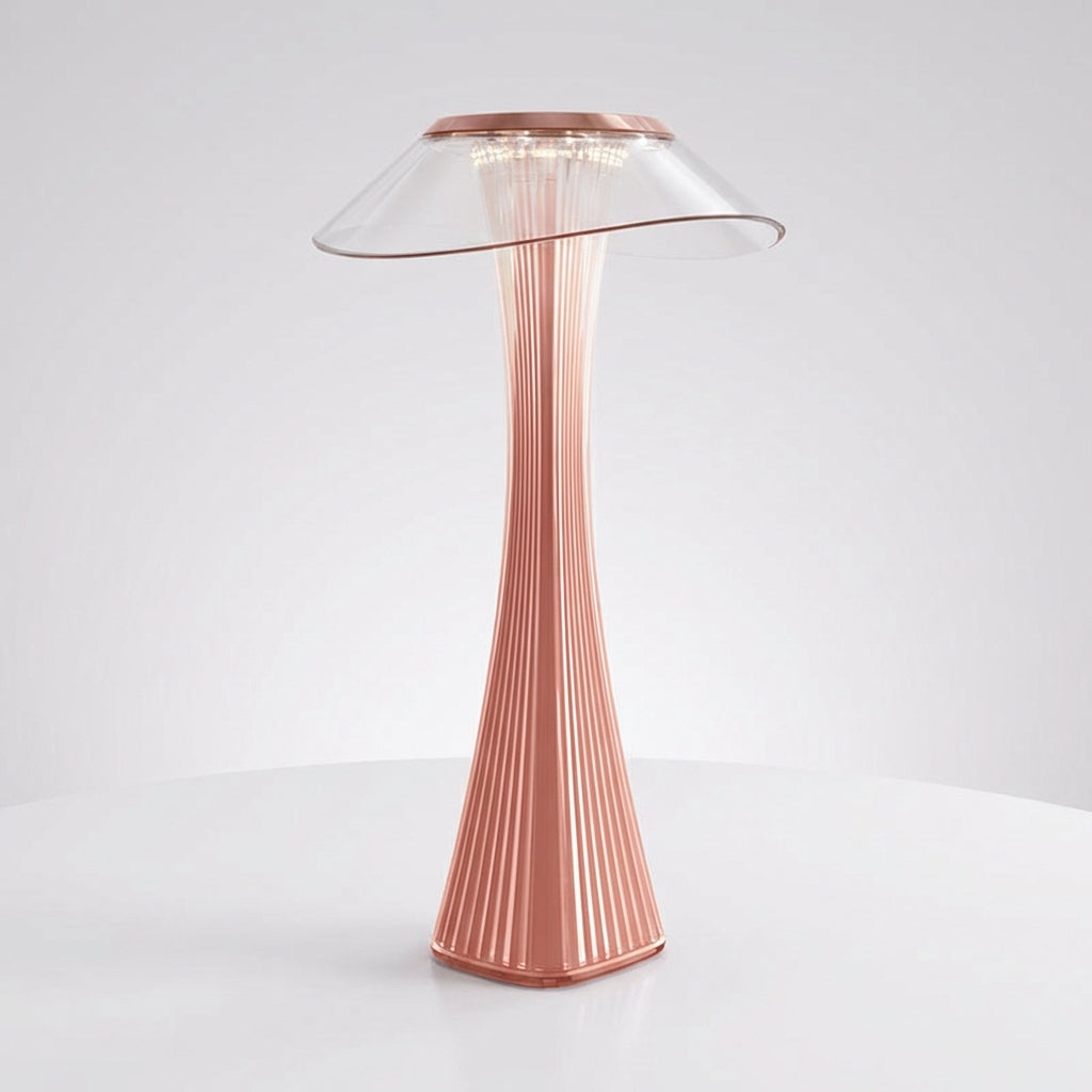 Akcentová Lampa s USB-C Nabíjením a Teplým Světlem – Sochařský Design pro Moderní Interiéry 4