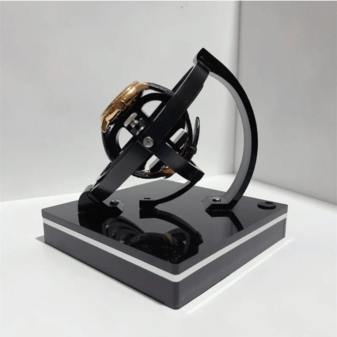 Automatický natahovač hodinek s elegantním displejem – luxusní, kompaktní a tichý rotační motorový mechanismus 1