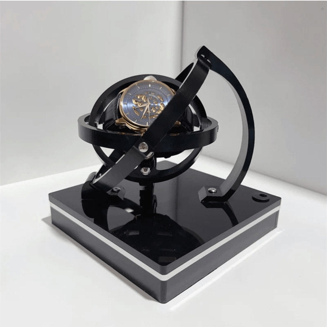 Automatický natahovač hodinek s elegantním displejem – luxusní, kompaktní a tichý rotační motorový mechanismus 5