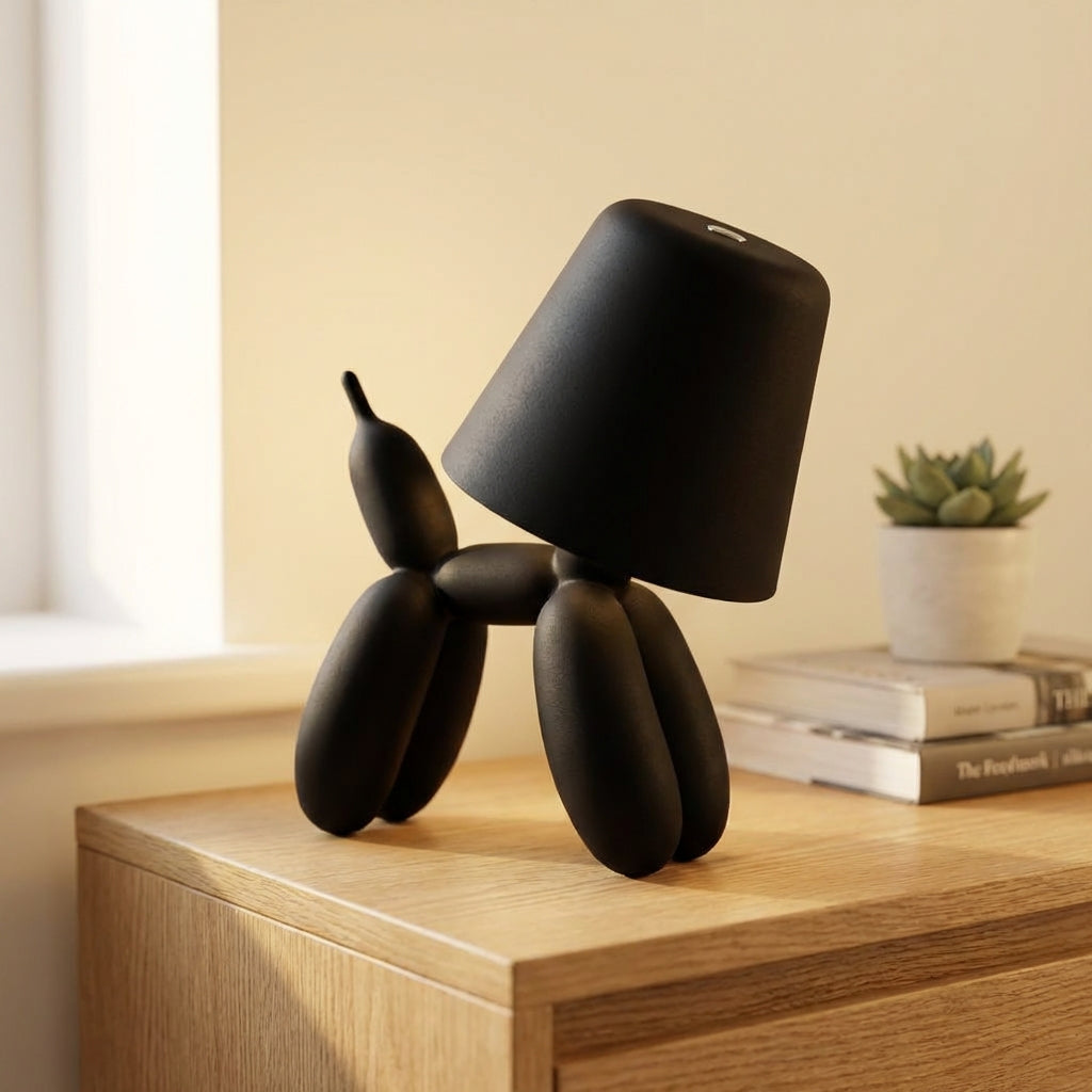 Balónková lampa pro psy s LED diodami měnícími barvu a dotykovým ovládáním – moderní dobíjecí design 1