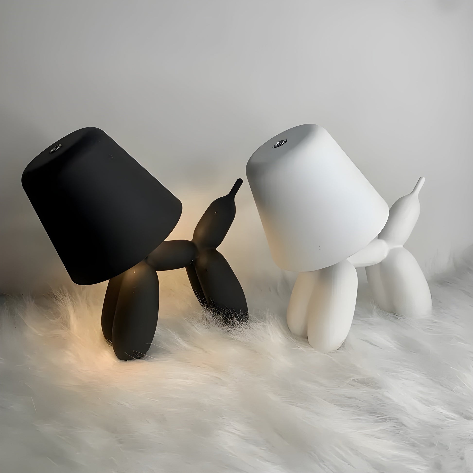 Balónková lampa pro psy s LED diodami měnícími barvu a dotykovým ovládáním – moderní dobíjecí design 4