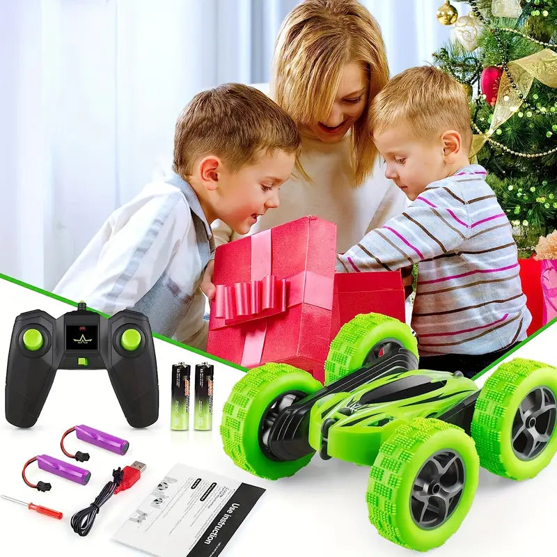 Bateriové RC auto s 360° otáčením a bleskově rychlými kaskadérskými pohyby 1