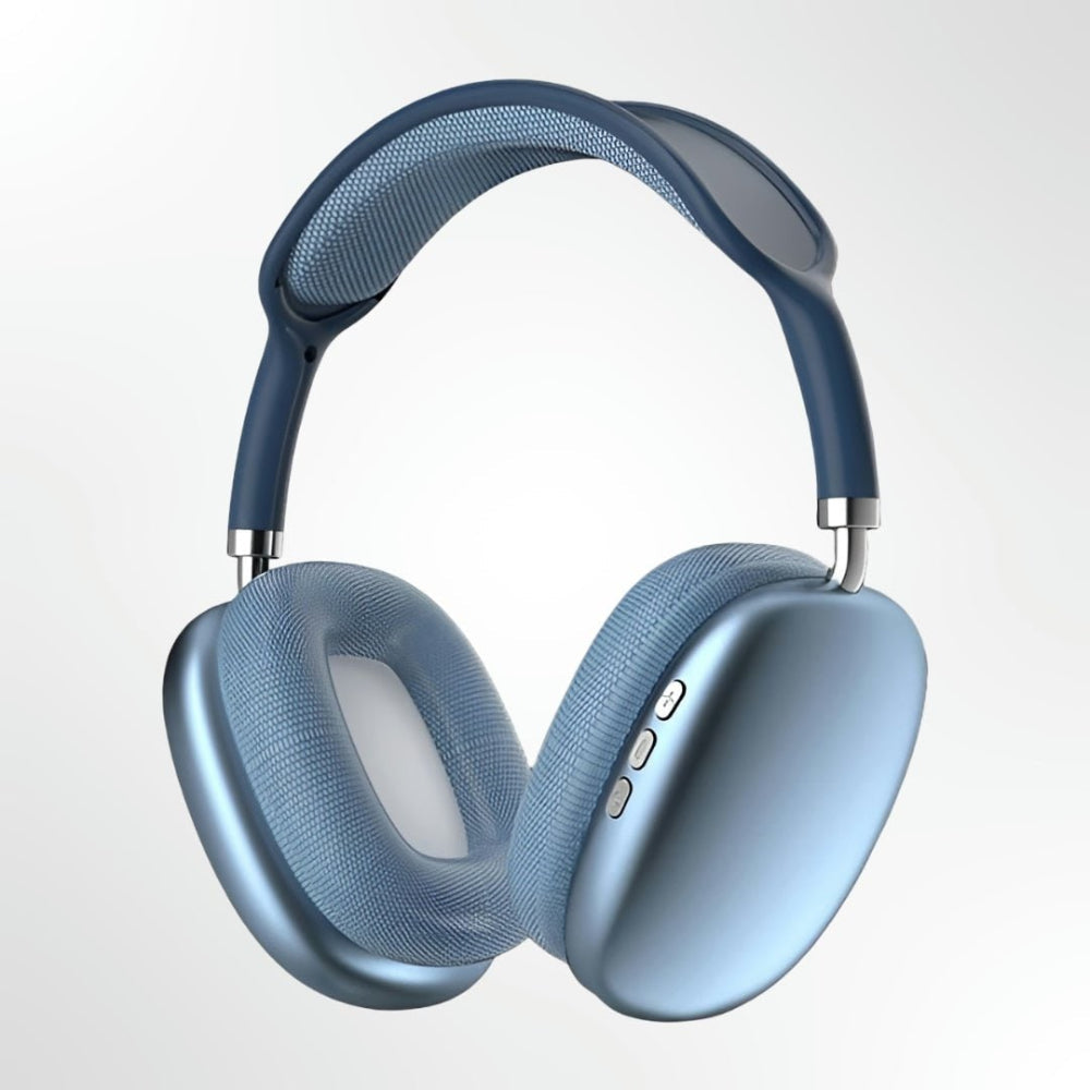 Bezdrátová Bluetooth sluchátka s potlačením hluku – skládací design přes uši 2