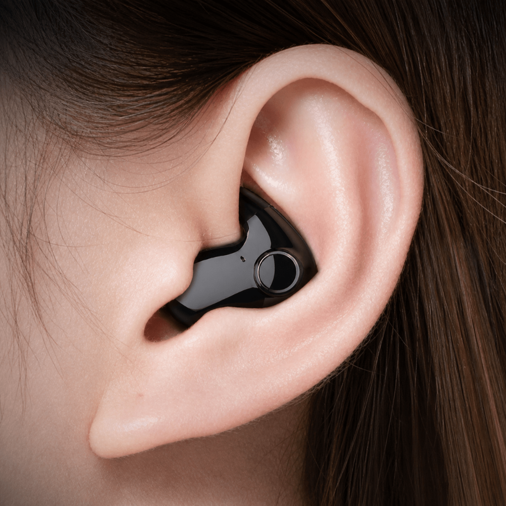 Bezdrátová Bluetooth sluchátka s potlačením hluku a vodotěsným provedením – sluchátka do uší s LED displejem 0