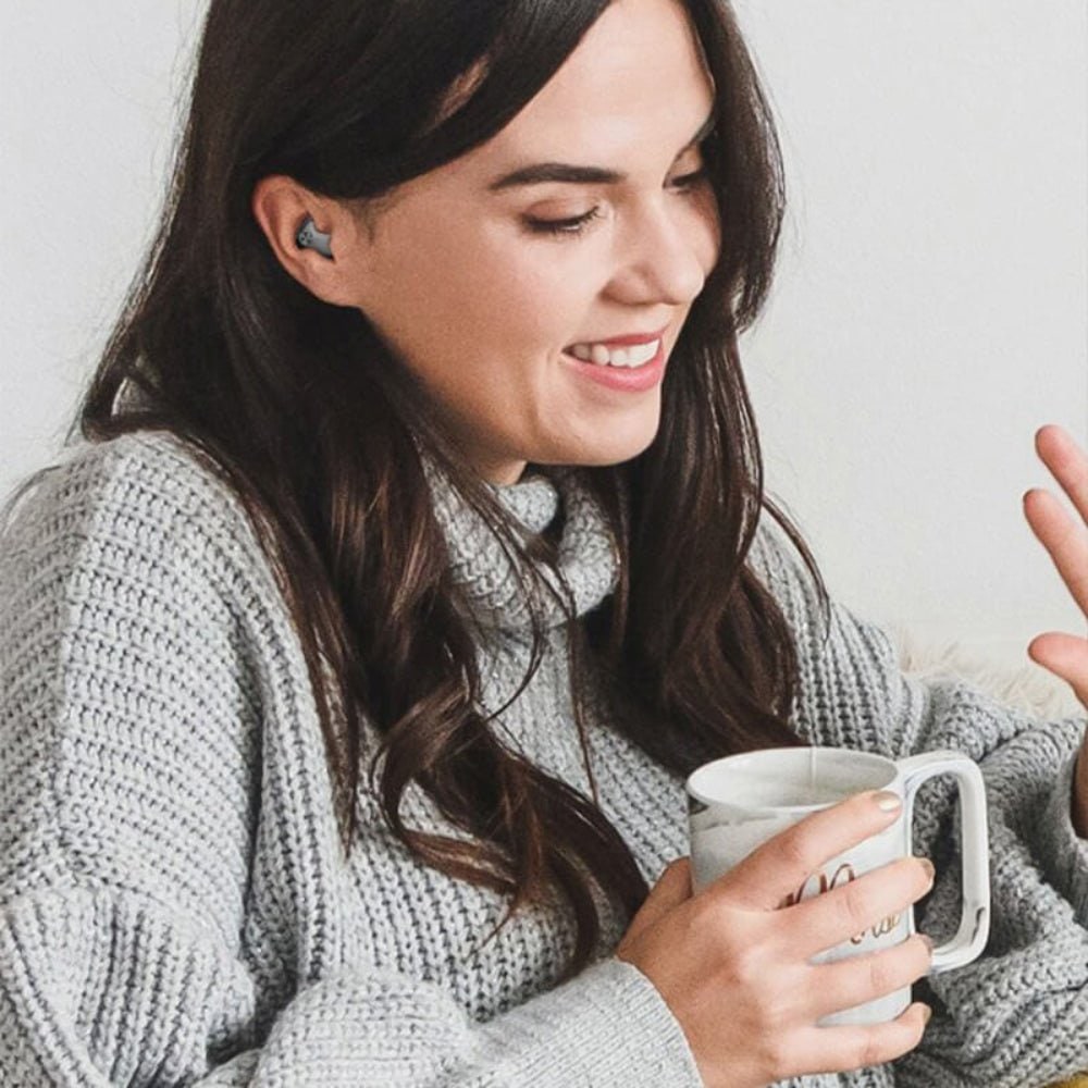 Bezdrátová Bluetooth sluchátka s potlačením hluku a vodotěsným provedením – sluchátka do uší s LED displejem 5