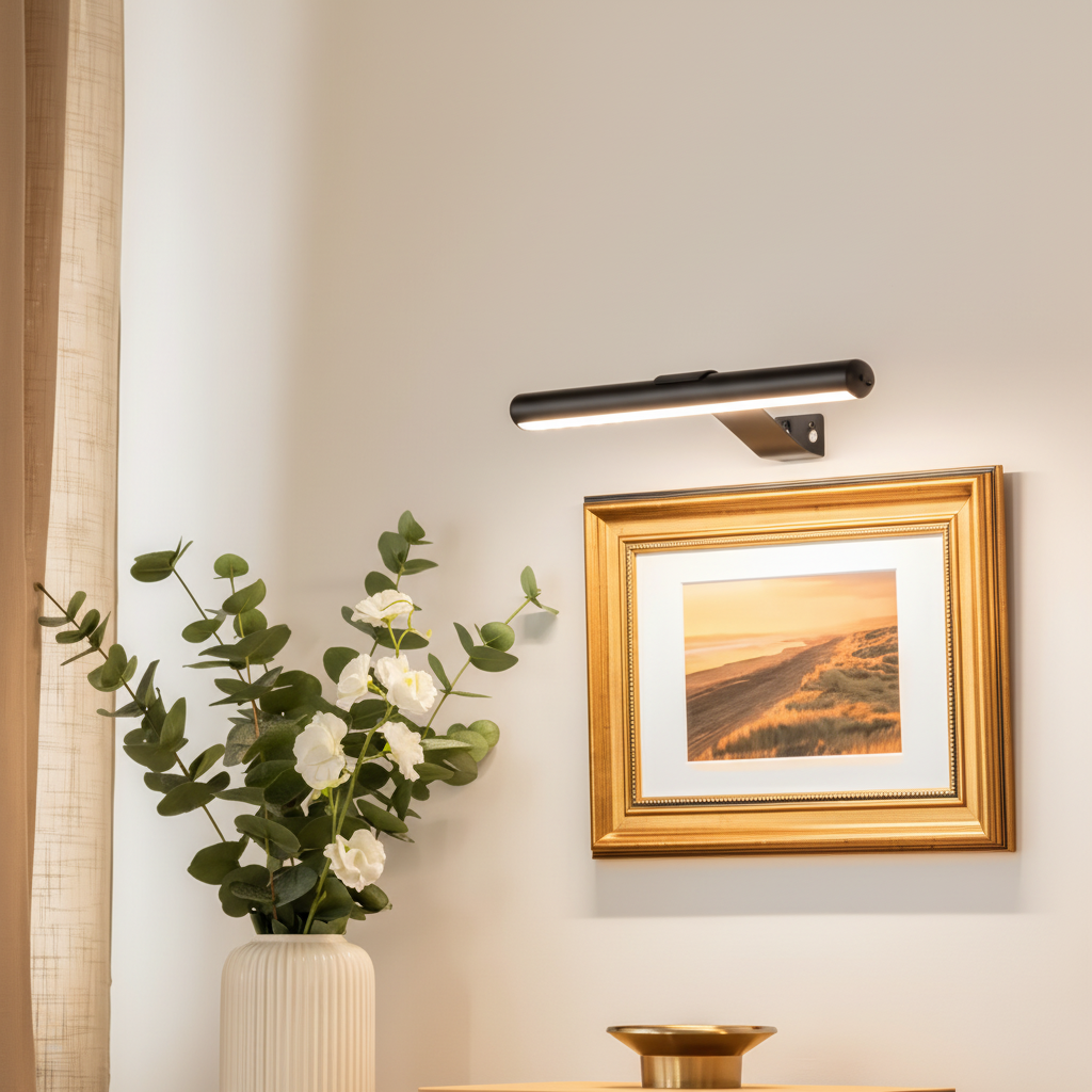 Bezdrátová LED lampa s nastavitelným úhlem paprsku, hliník a železo, 3 barvy světla, nabíjení přes USB-C, PanelBeam 3