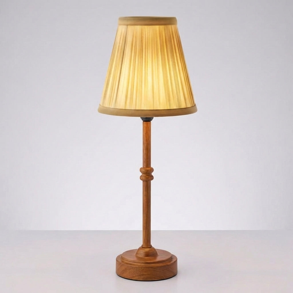 Bezdrátová LED stmívačová stolní lampa – retro design s křišťálovými akcenty 8