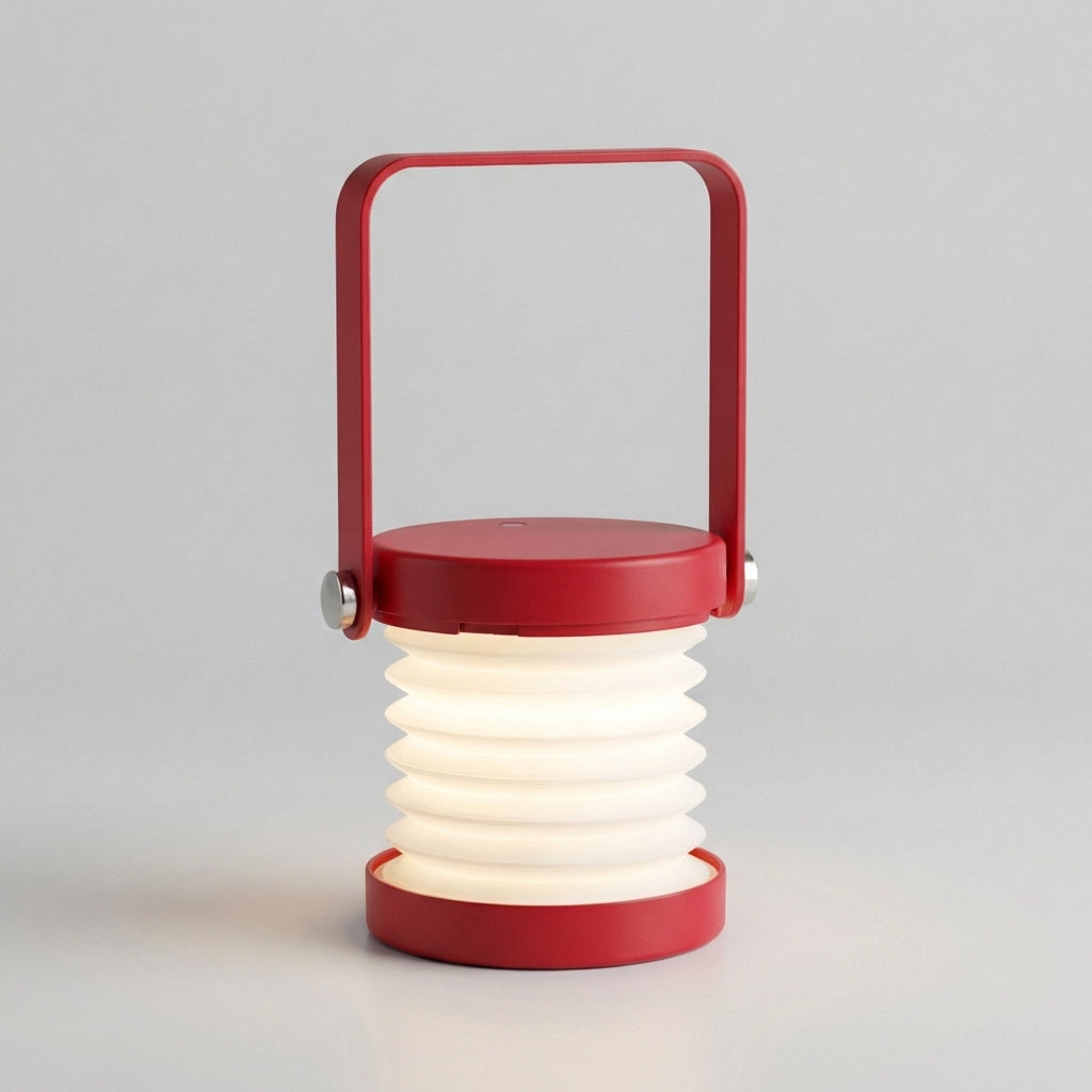 Bezdrátová LED stolní lampa s dotykovým ovládáním – moderní design ze dřeva a kovu 1
