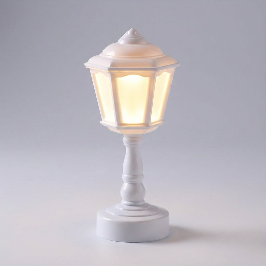Bezdrátová LED stolní lampa ve vintage stylu s teplým světlem a kompaktním designem 2
