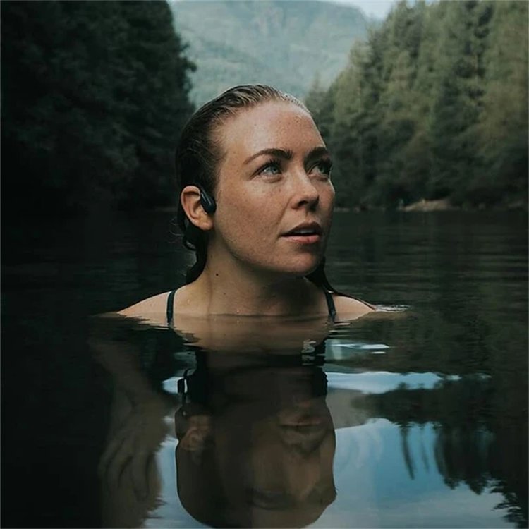 Bezdrátová sluchátka s kostním vedením – vodotěsná a sportovní, Bluetooth 5.0 2