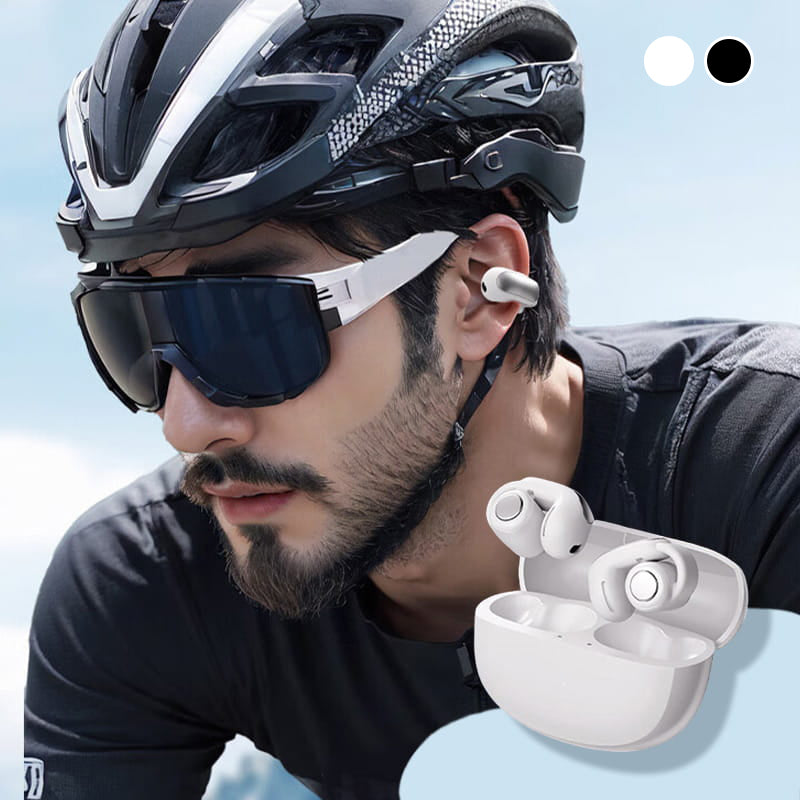 Bezdrátová sluchátka s otevřeným uchem, Bluetooth a redukcí hluku – pohodlná pro sport i cestování 1