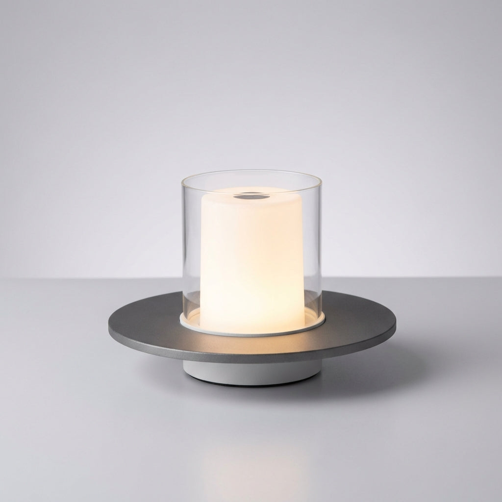 Bezdrátová stolní lampa s bezdotykovým indukčním ovládáním – moderní design z kovu a plastu 2