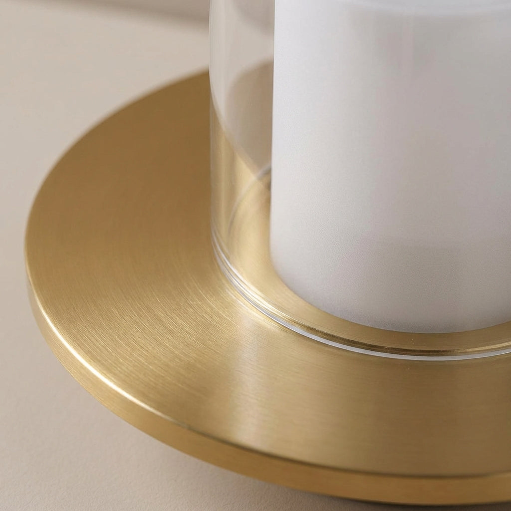 Bezdrátová stolní lampa s bezdotykovým indukčním ovládáním – moderní design z kovu a plastu 3