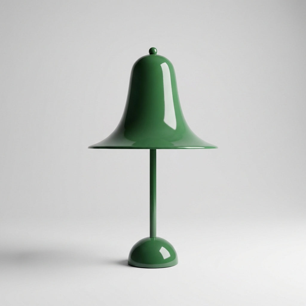 Bezdrátová stolní lampa s dotykovým ovládáním a nabíjením přes USB – moderní zvonkový design v černé barvě 5