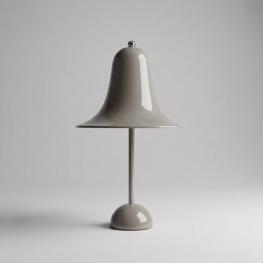Bezdrátová stolní lampa s dotykovým ovládáním a nabíjením přes USB – moderní zvonkový design v černé barvě 7