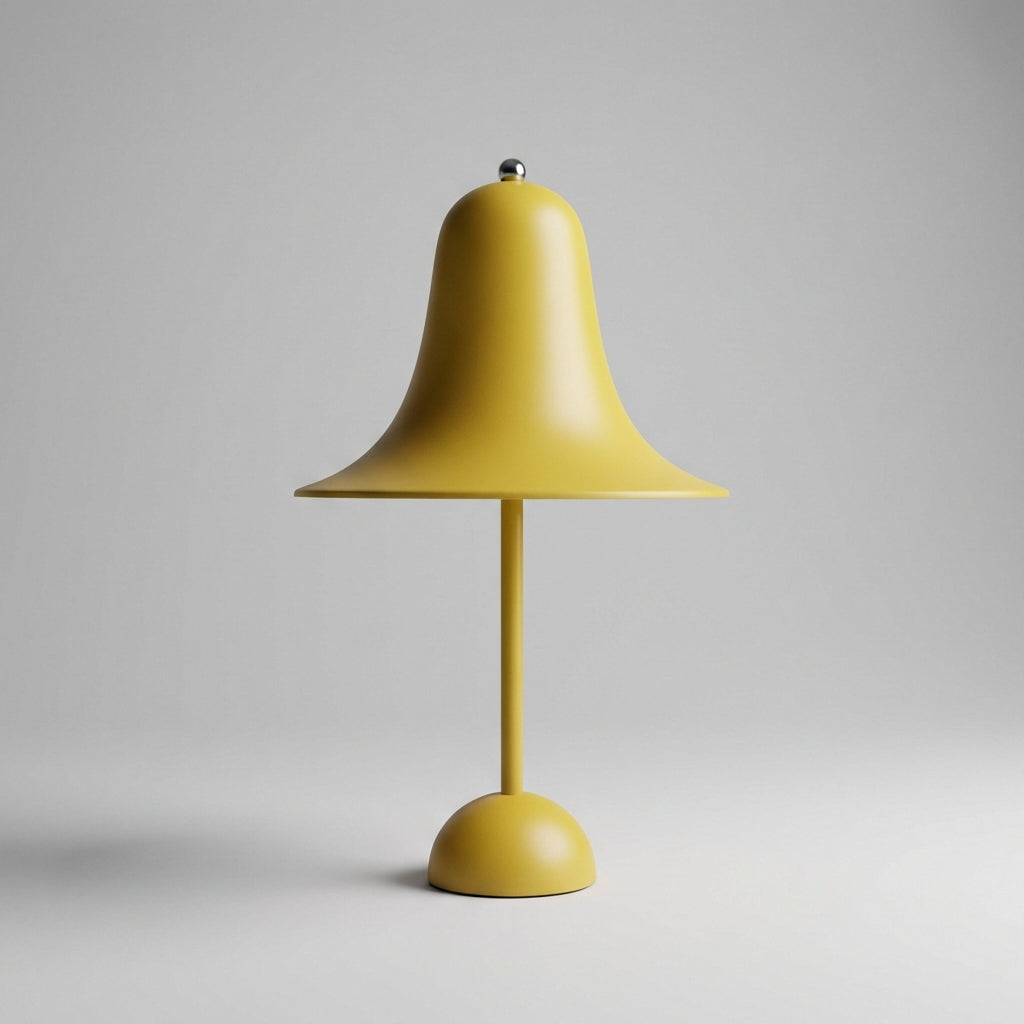 Bezdrátová stolní lampa s dotykovým ovládáním a nabíjením přes USB – moderní zvonkový design v černé barvě 8