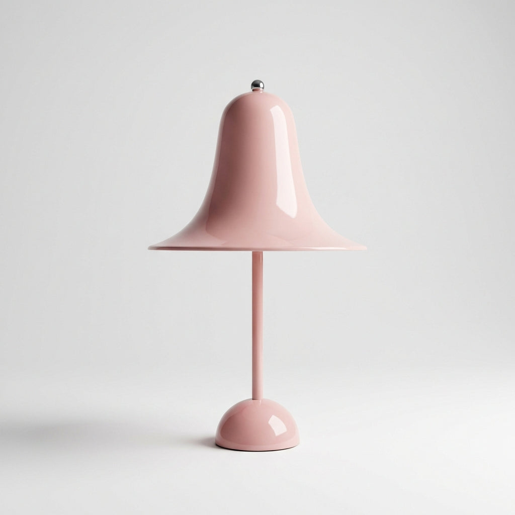 Bezdrátová stolní lampa s dotykovým ovládáním a nabíjením přes USB – moderní zvonkový design v černé barvě 9