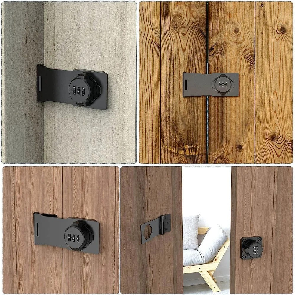 Bezklíčový zinkový a železný kombinační zámek – odolné a pohodlné bezpečnostní řešení 3