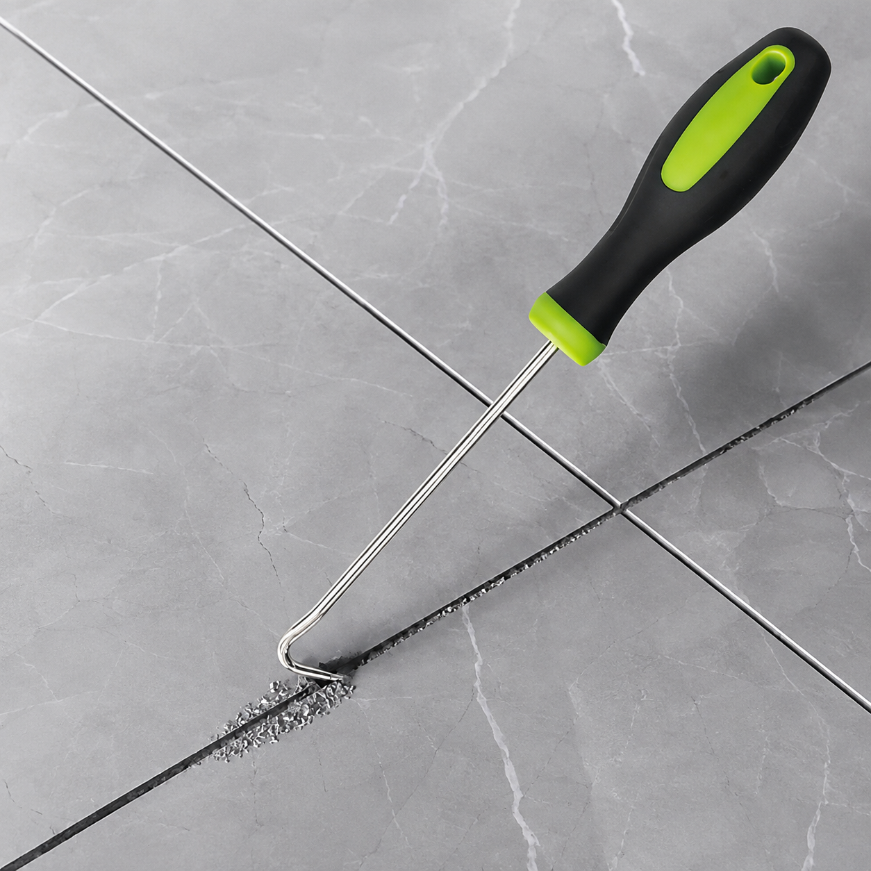 Sada Háčků na Plevel z Nerezové Oceli s Ergonomickou Rukojetí – 17cm Zakřivené Nástroje pro Zahradní Údržbu