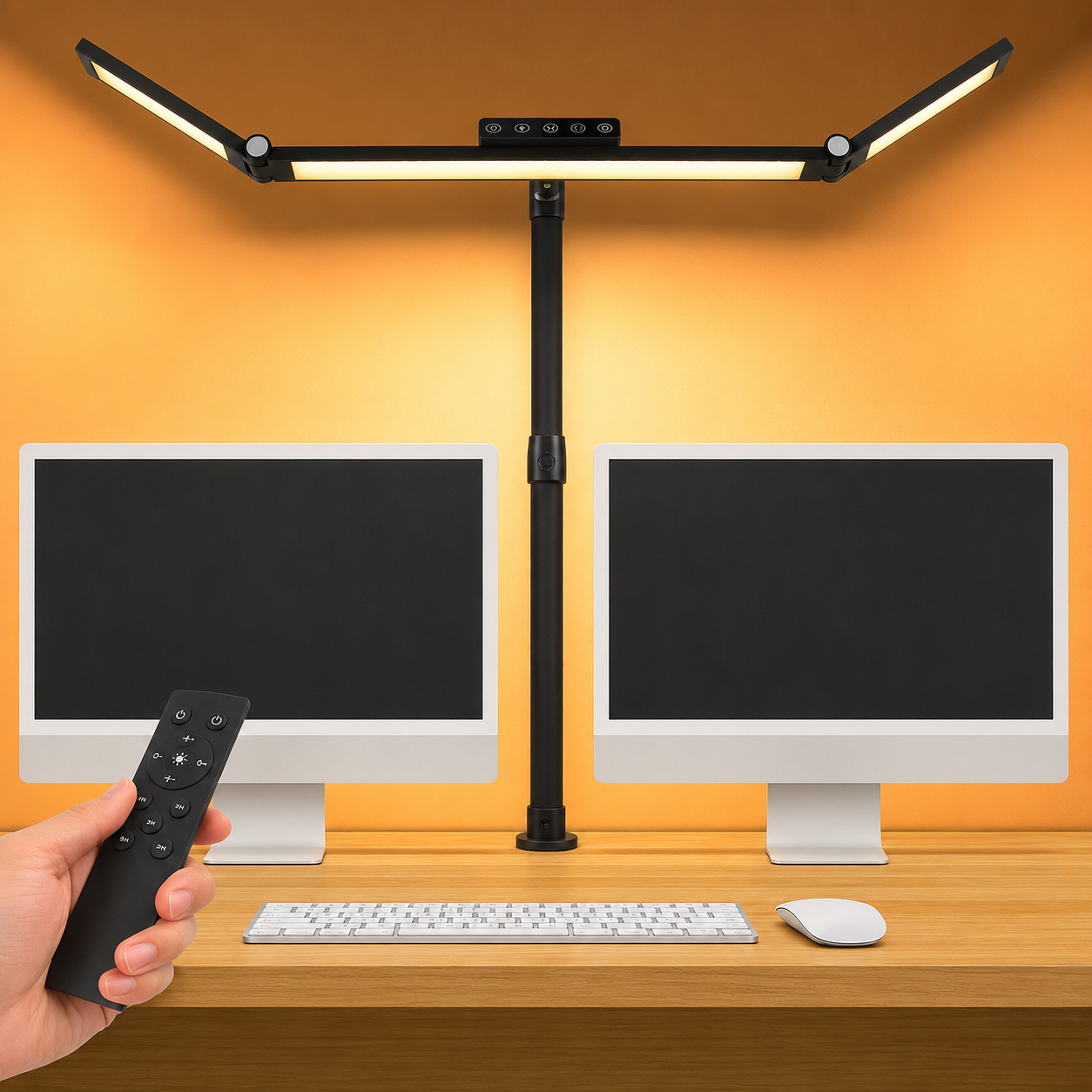 LED Pracovní Lampa 18W s Flexibilním Husím Krkem – Jasné Bílé Osvětlení pro Kancelář a Dílna