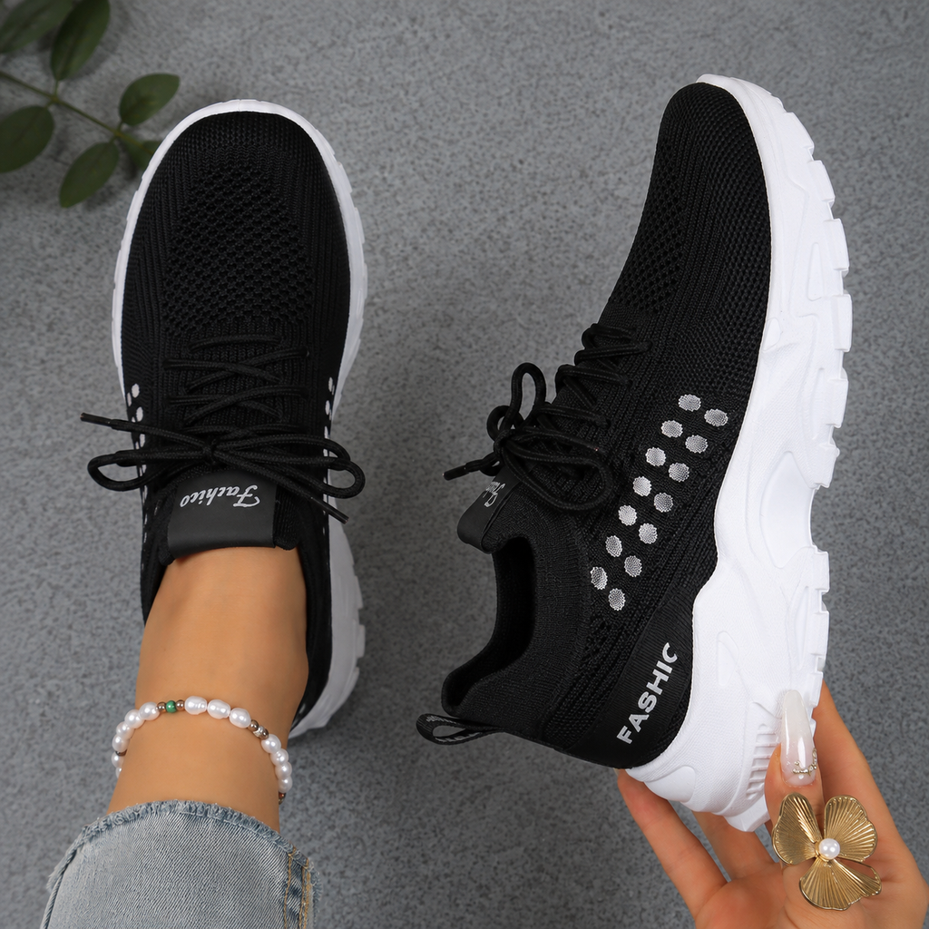 Scarpe da ginnastica ortopediche con supporto dell’arco plantare e suola ergonomica – punta larga per il massimo comfort